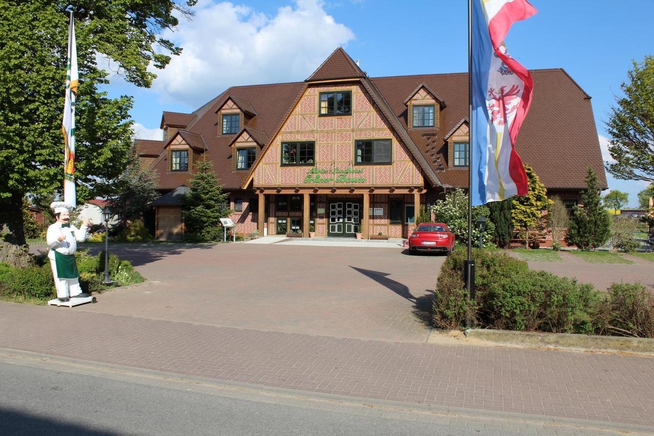Mueritz Landhotel Gruener Baum Gotthun Luaran gambar